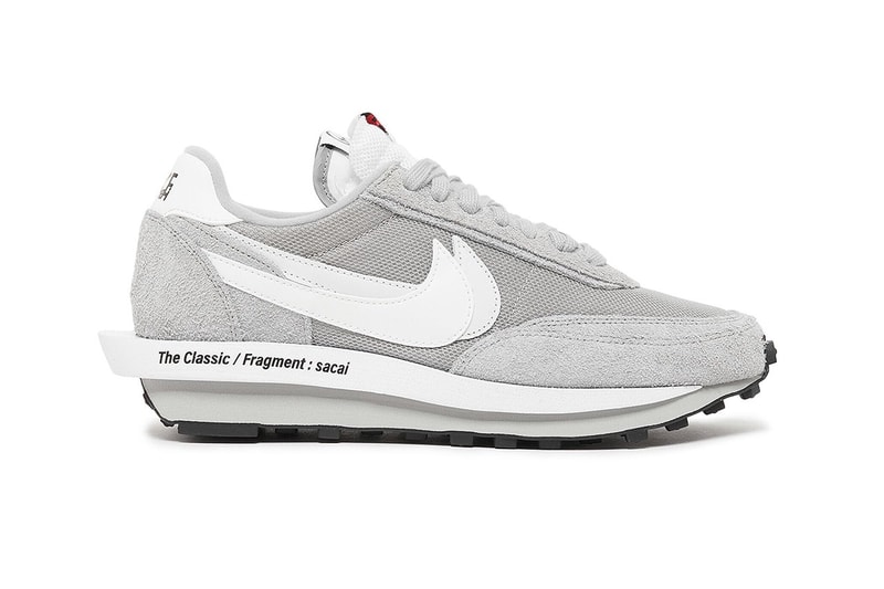 Berikut Closer Look sacai x fragment design x Nike LDWaffle