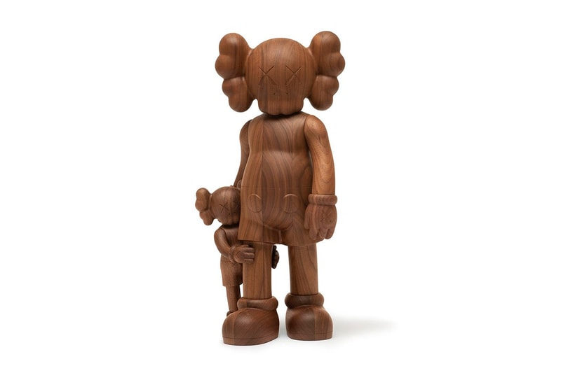 KAWS Rilis Wooden Figure "Good Intentions"