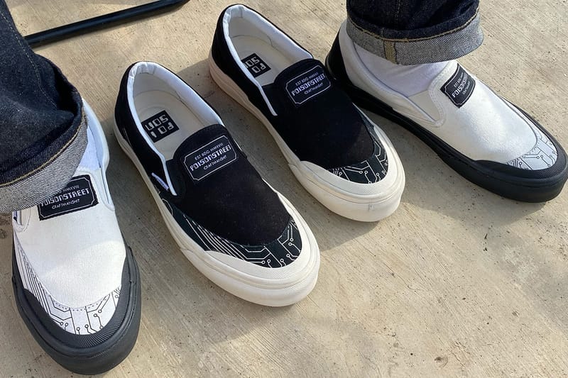 Slip On Poison Street Balik Lagi dengan Grafis Bertema Techno