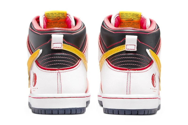 Berikut Official Look dari 'Gundam' x Nike SB Dunk High "Project Unicorn White