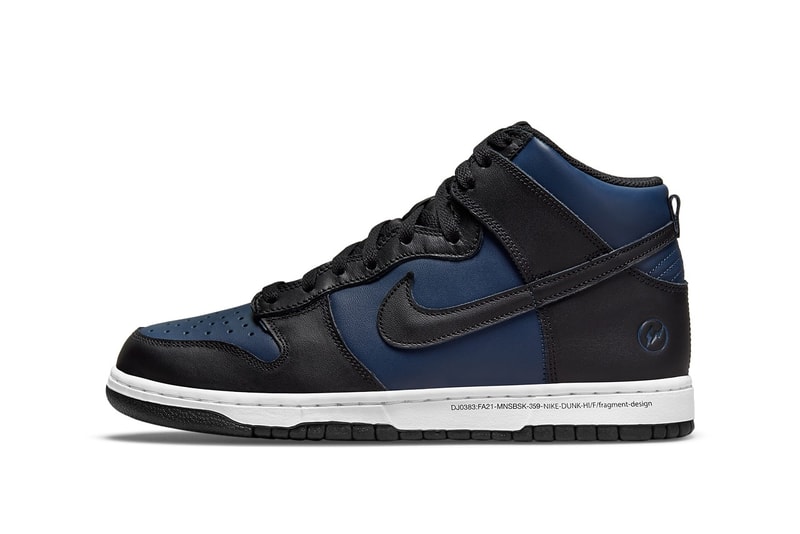 Berikut Tampilan Official dari fragment design x Nike Dunk High "Tokyo"