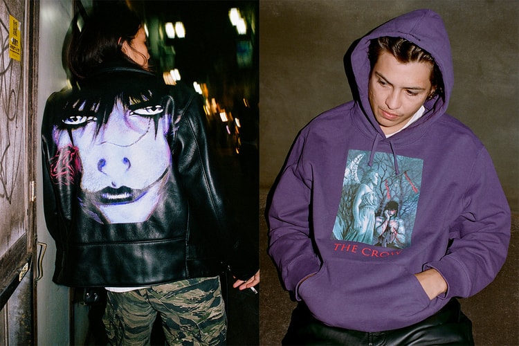 Supreme Luncurkan Koleksi dengan Original Artwork dari The Crow