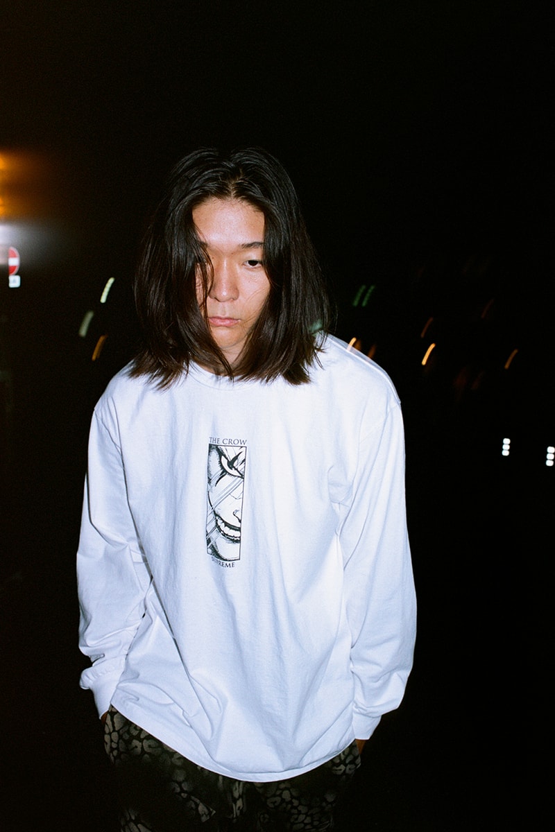 Supreme Luncurkan Koleksi dengan Original Artwork dari The Crow