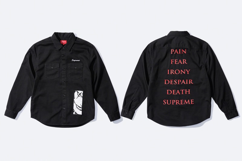 Supreme Luncurkan Koleksi dengan Original Artwork dari The Crow