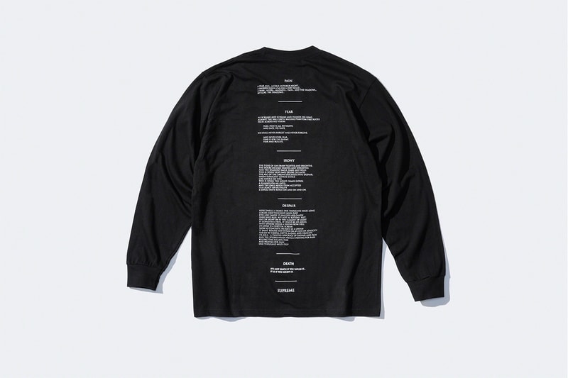 Supreme Luncurkan Koleksi dengan Original Artwork dari The Crow