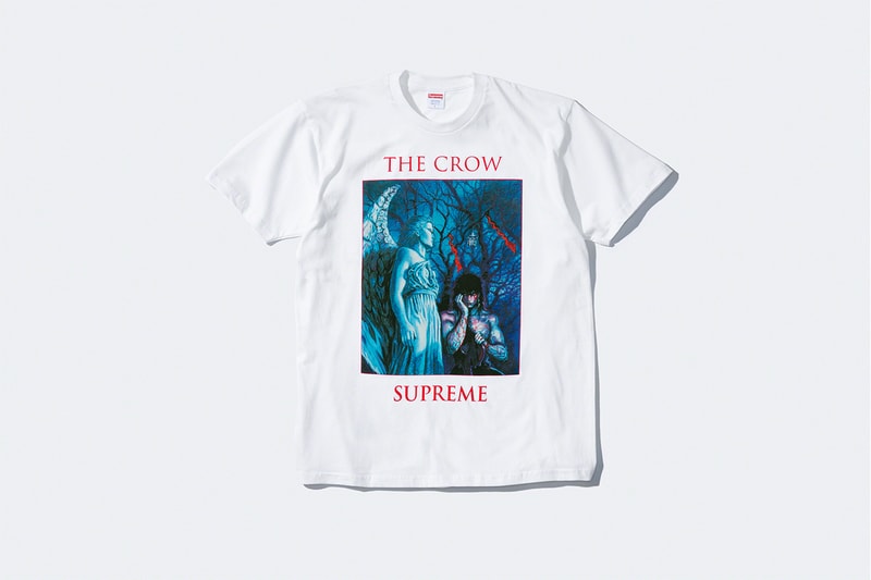 Supreme Luncurkan Koleksi dengan Original Artwork dari The Crow