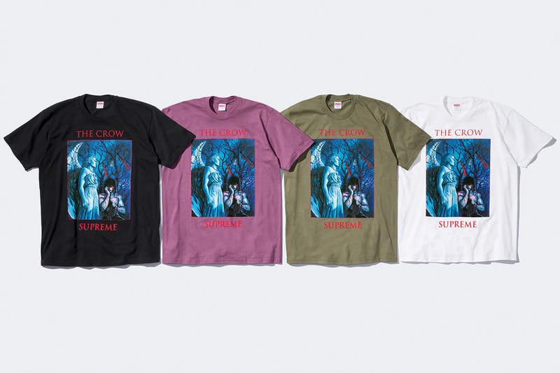 Supreme Luncurkan Koleksi dengan Original Artwork dari The Crow
