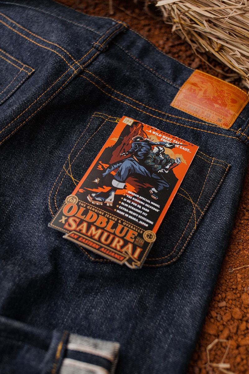 An Eastern Alliance! Oldblue Co. dan Samurai Jeans Luncurkan ’21 Oz Kisouma Selvedge’