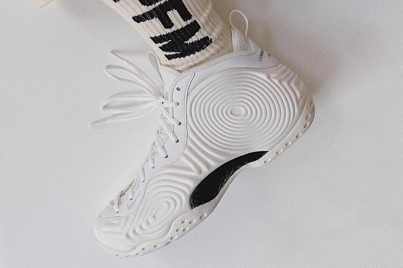 Berikut Detail dari COMME des GARÇONS HOMME PLUS x Nike Air Foamposite One