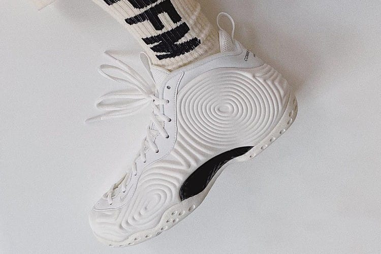Berikut Detail dari COMME des GARÇONS HOMME PLUS x Nike Air Foamposite One