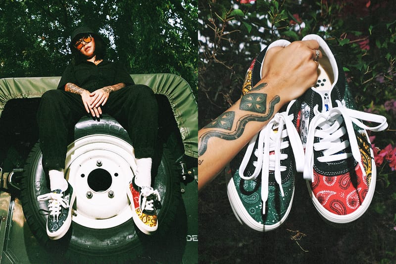 Muffin dan BURU STUDIO Rilis Koleksi Sneakers Paisley