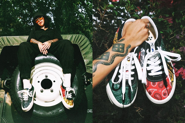 Muffin dan BURU STUDIO Rilis Koleksi Sneakers Paisley