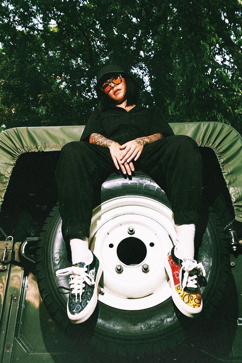 Muffin dan BURU STUDIO Rilis Koleksi Sneakers Paisley