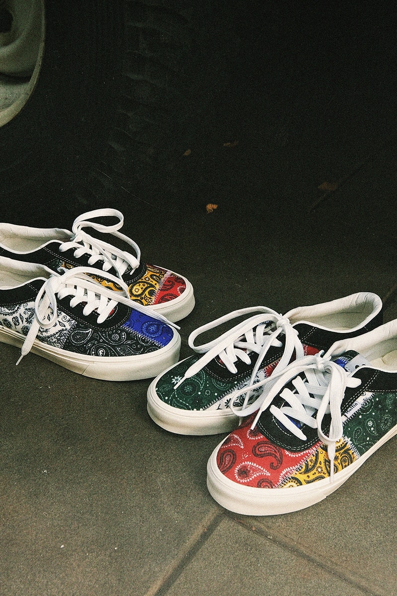 Muffin dan BURU STUDIO Rilis Koleksi Sneakers Paisley