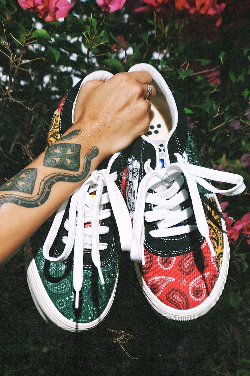 Muffin dan BURU STUDIO Rilis Koleksi Sneakers Paisley