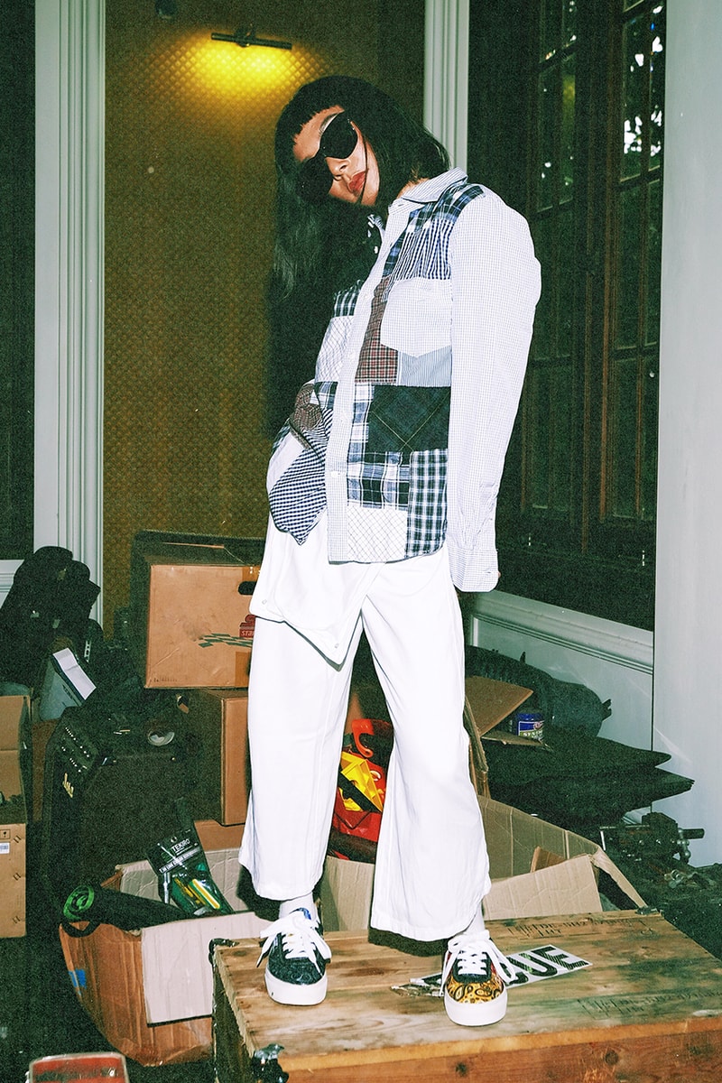 Muffin dan BURU STUDIO Rilis Koleksi Sneakers Paisley