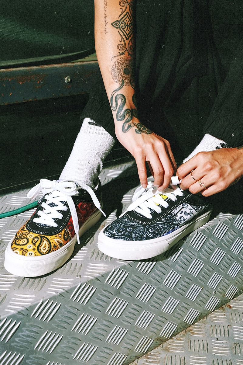 Muffin dan BURU STUDIO Rilis Koleksi Sneakers Paisley