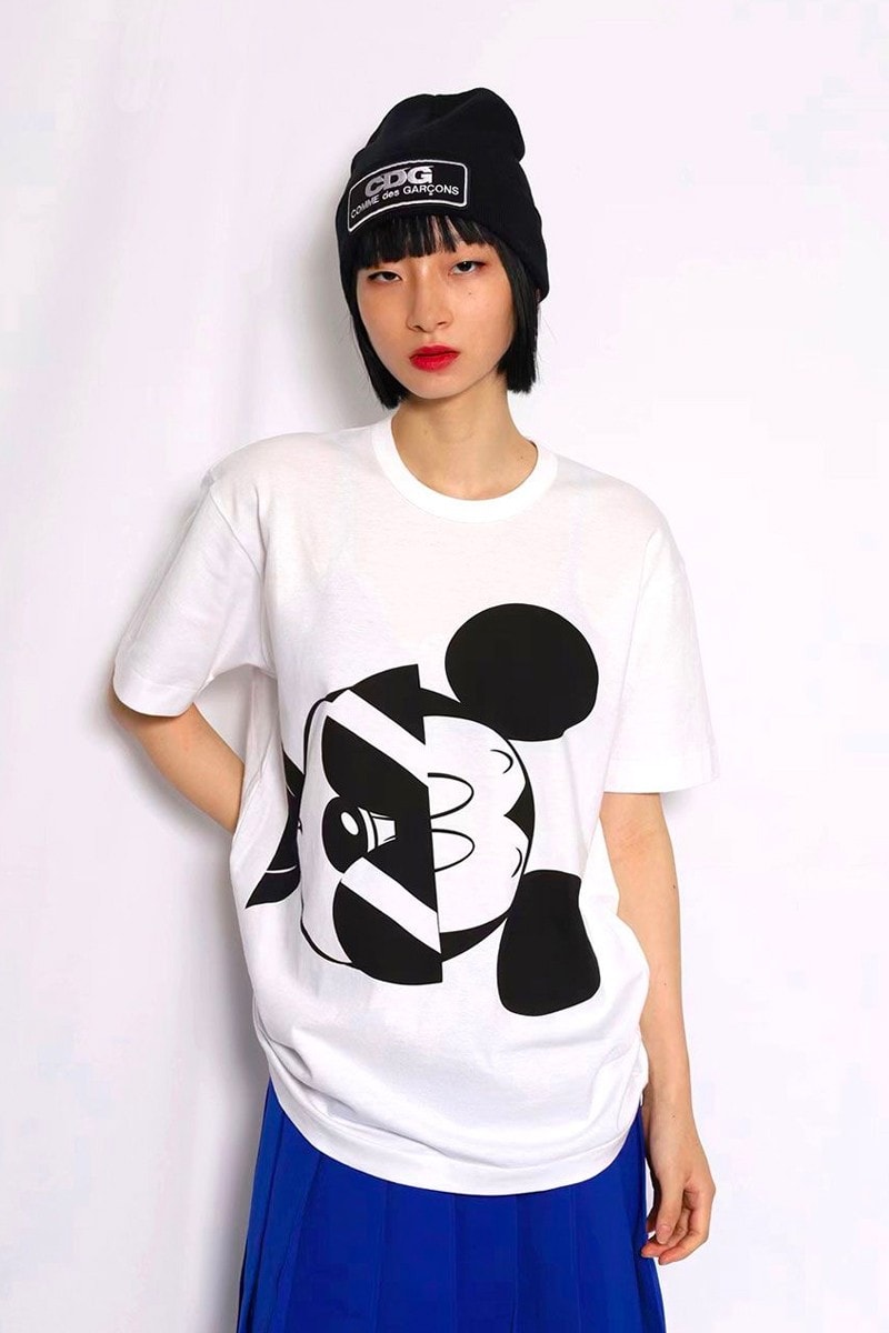 Disney dan COMME des GARÇONS Merilis Capsule Collection Mickey Mouse
