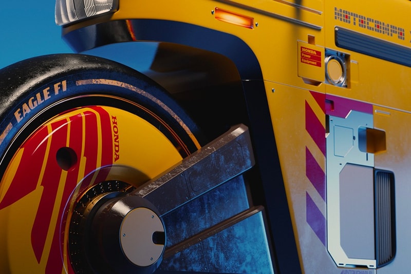 Seorang 3D Artist Bikin Konsep dari Versi XL Honda Minicompo