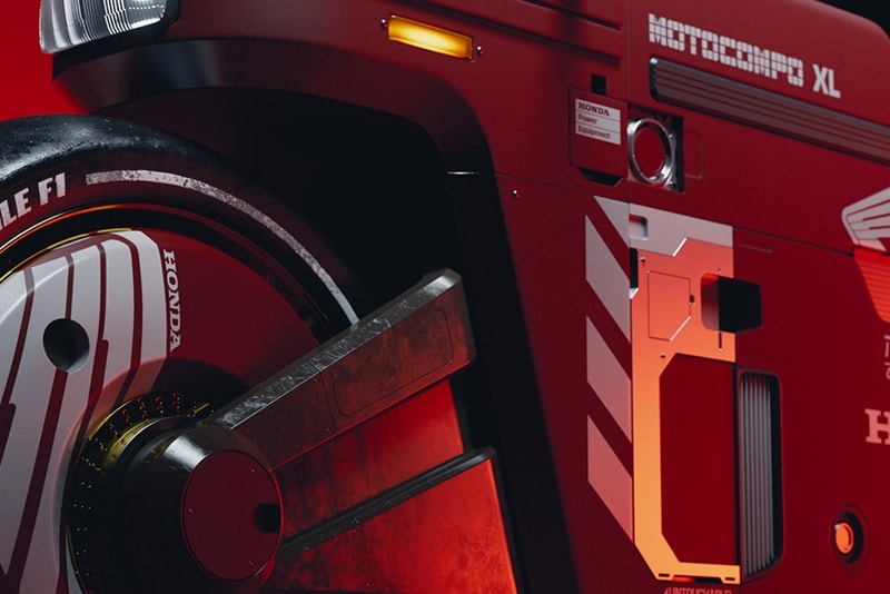 Seorang 3D Artist Bikin Konsep dari Versi XL Honda Minicompo