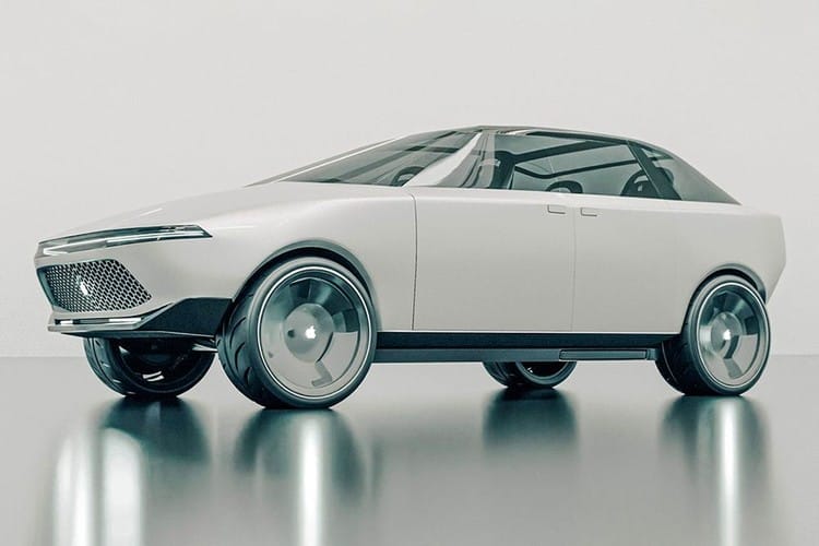 Cek Visualisasi Konsep Design Apple Car Berikut