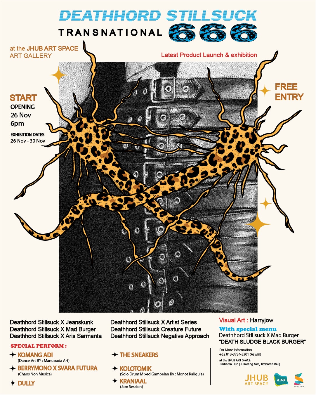 Deathhord Stillsuck Gelar Collection Launching & Exhibition di Bali