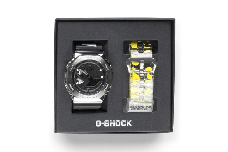 Moncler Genius Kolaborasi dengan G-SHOCK Buat Rilis Seri GM2100-1AER