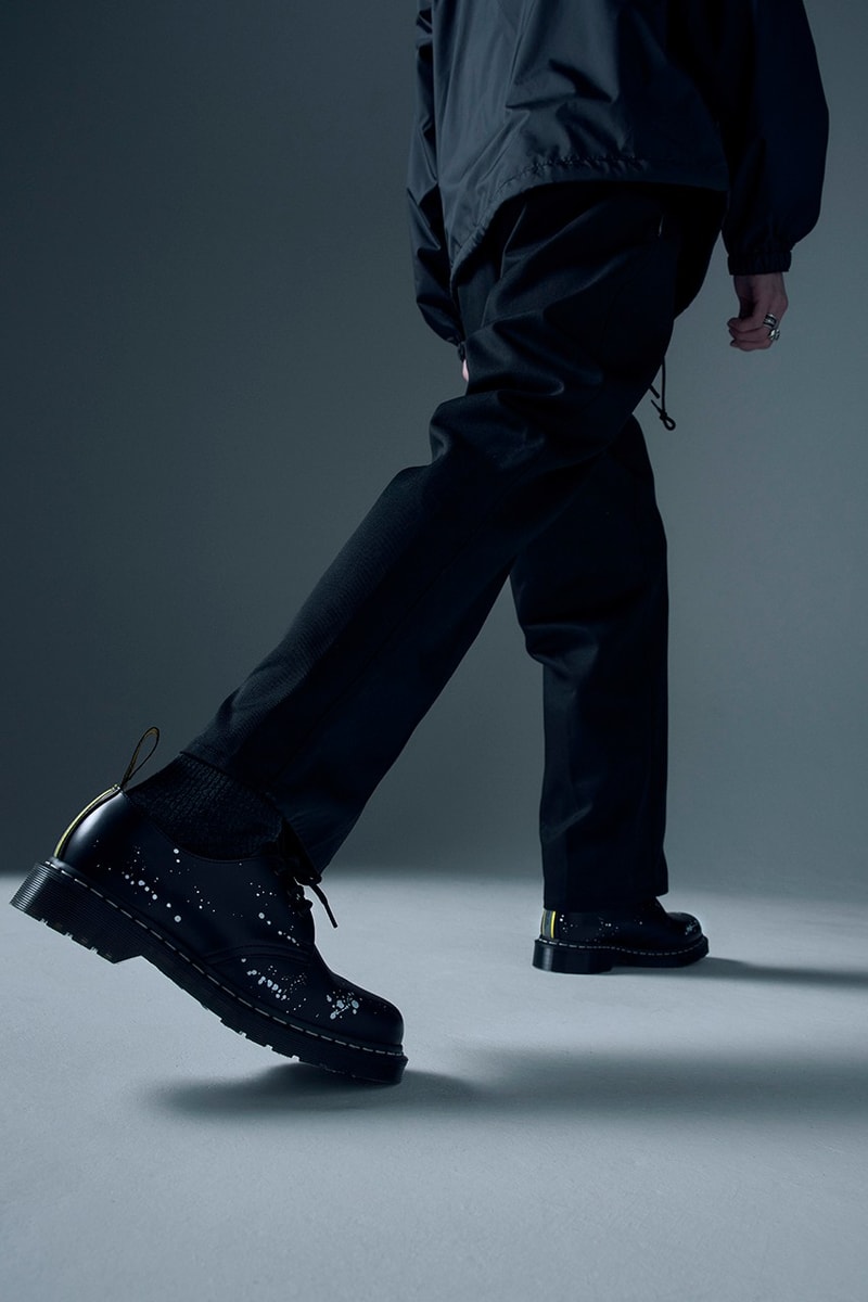 NEIGHBORHOOD Hadirkan Efek Percikan Cat ke Dalam Dua Boots Dr. Martens