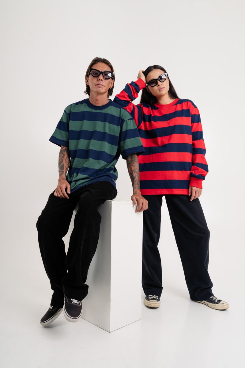 Real Heavy Luncurkan Koleksi Striped T-Shirts Perdana
