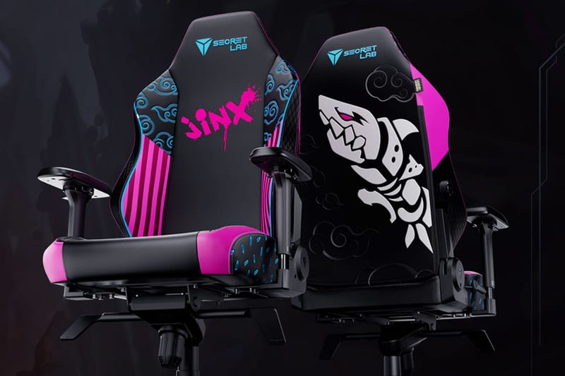 Riot Games dan Secretlab Ngerayain Seri ‘Arcane’ di Netflix lewat Gaming Chair Jinx Edition