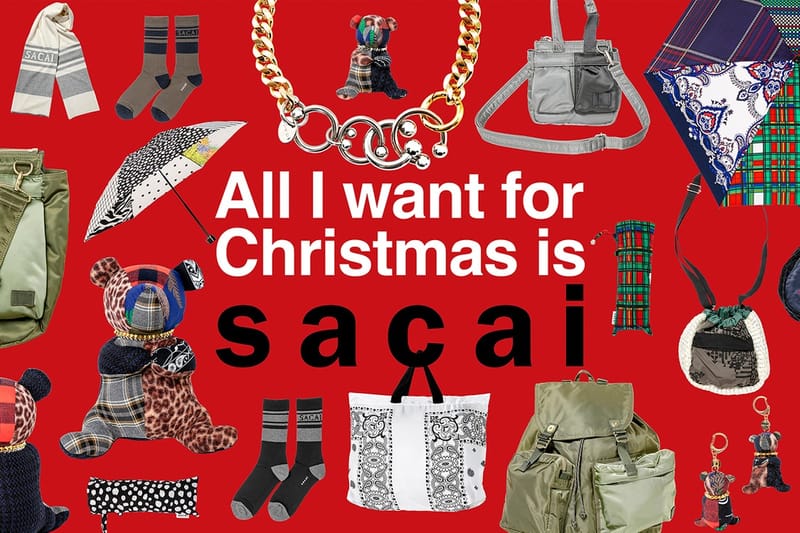 sacai Rilis Rangkaian Artikel Festive Lewat 2021 Holiday Collection