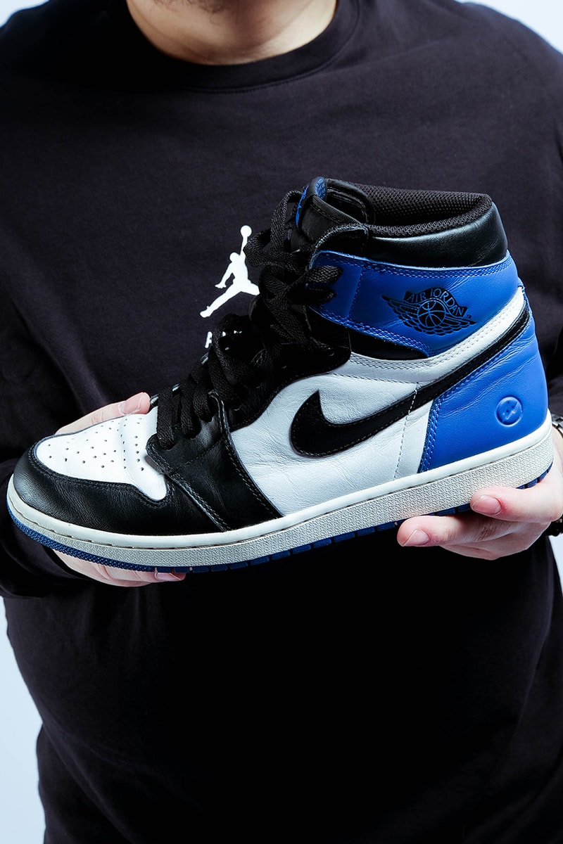 Sole Mates: Christian Liebert dan Air Jordan 1 Retro High OG x fragment design