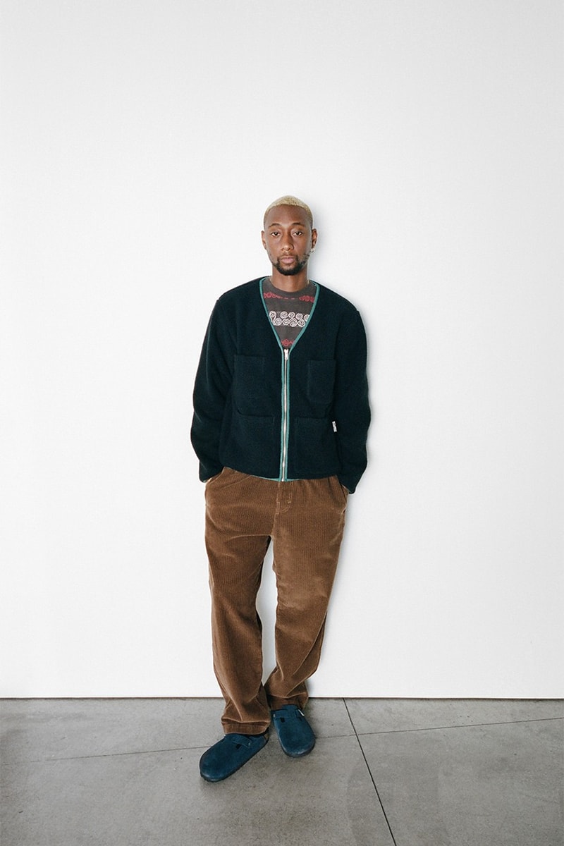 Stüssy Nonjolin Beragam Fabrics dan Patterns di Koleksi Holiday 2021