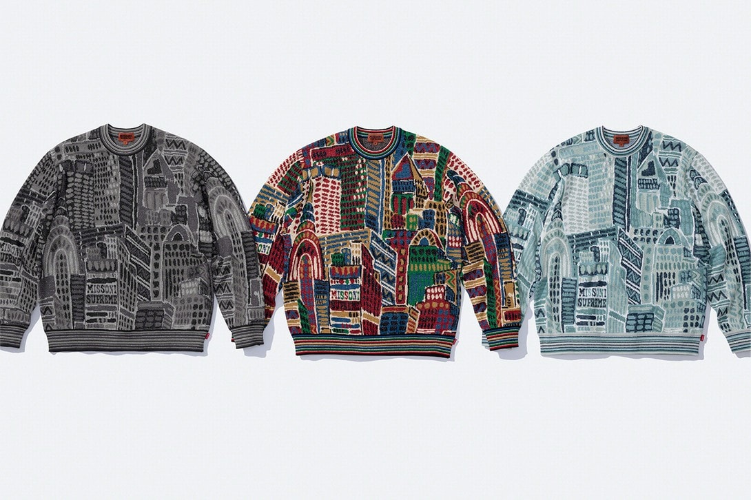 Supreme dan Missoni Rilis Koleksi Knitwear Fall 2021