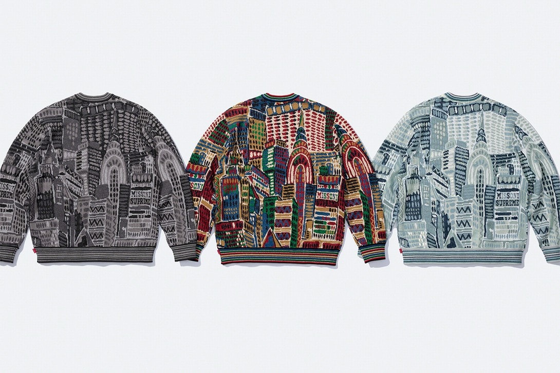 Supreme dan Missoni Rilis Koleksi Knitwear Fall 2021
