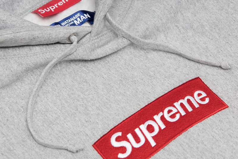SUPREME x JUNYA WATANABE COMME des GARÇONS MAN Box Logo Hoodie
