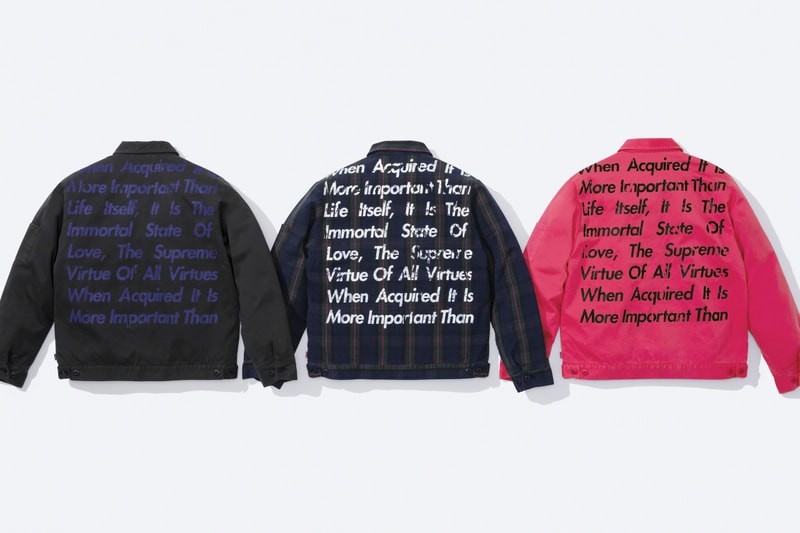 Supreme x JUNYA WATANABE COMME des GARÇONS MAN Fall 2021 Collaboration