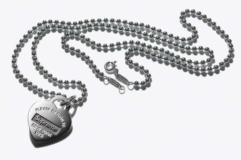 Supreme x Tiffany and Co. Fall 2021 Collection
