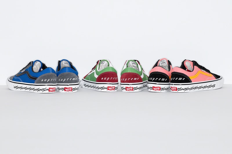 Supreme x Vans Fall 2021 Collaboration