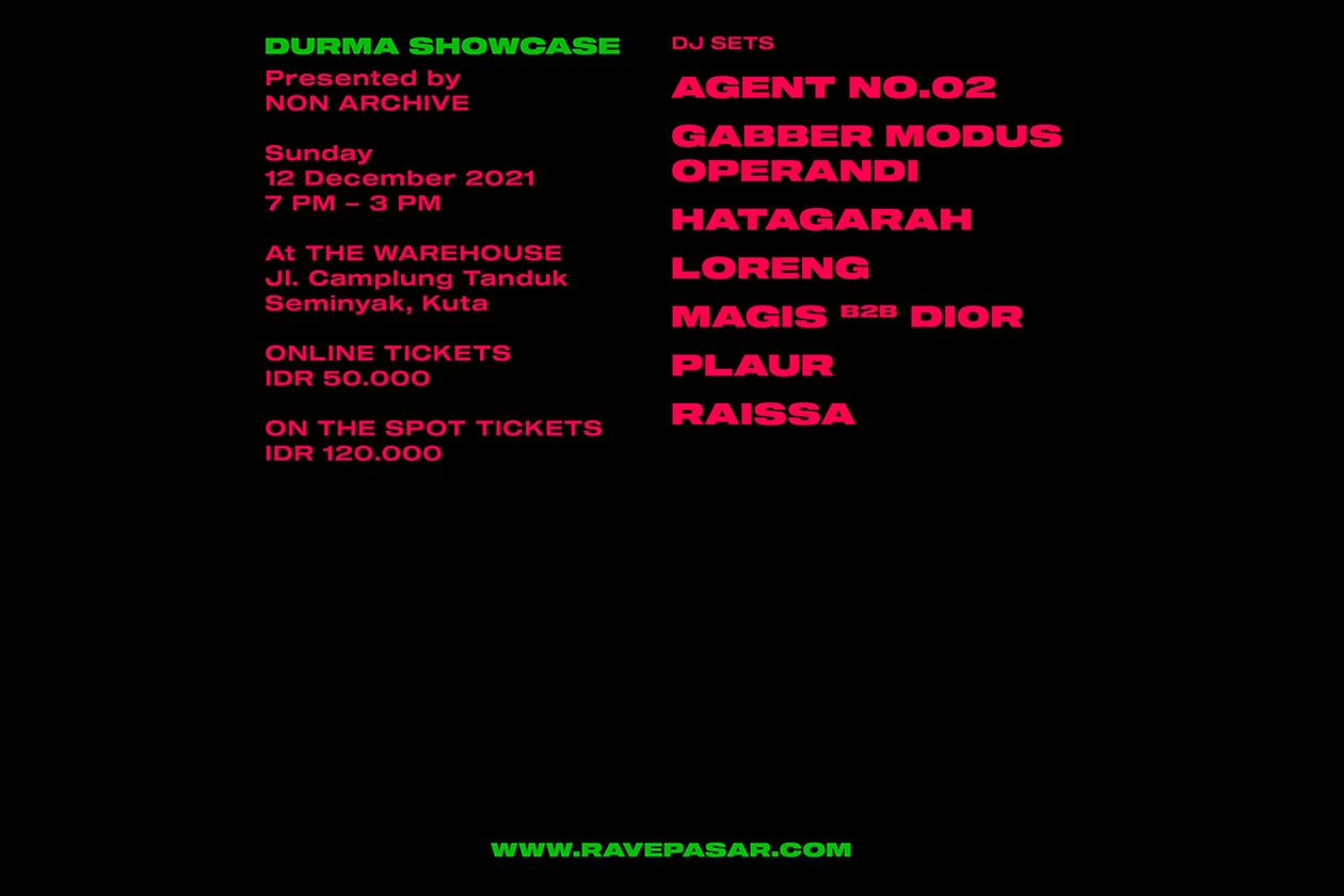 Festival RAVEPASAR 2021 Resmi Digelar