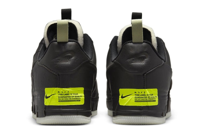 Nike Air Force 1 Low Experimental Tampil dengan Sol Glow in the Dark