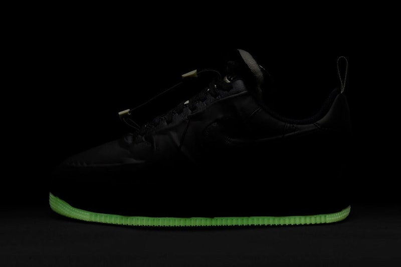 Nike Air Force 1 Low Experimental Tampil dengan Sol Glow in the Dark