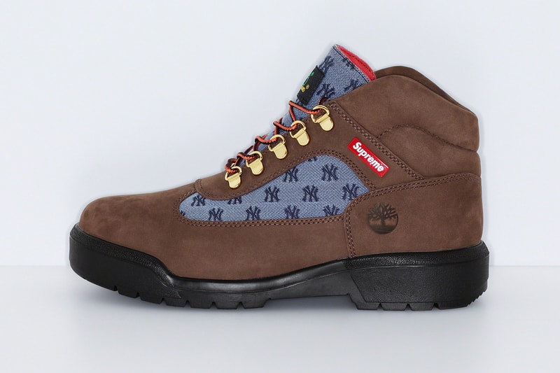 Supreme x Timberland Winter 2021 MLB/New York Yankees Collaboration