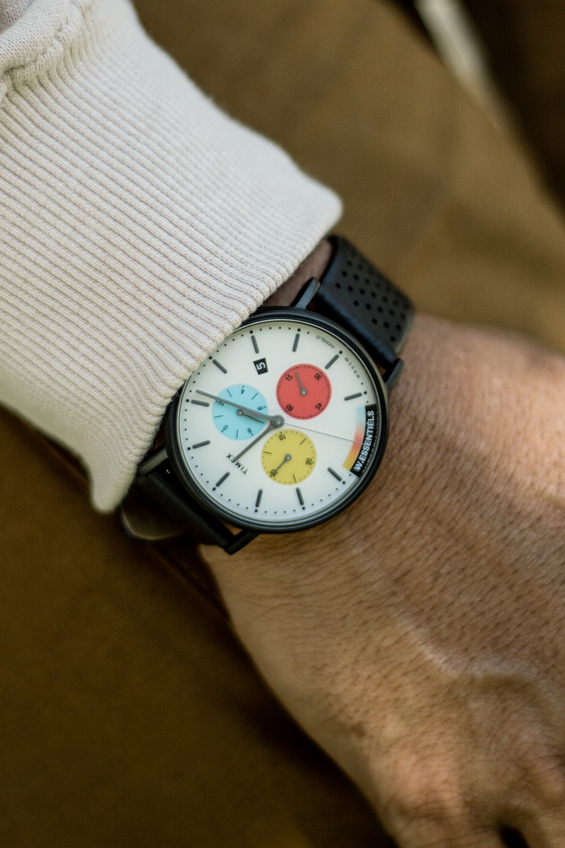 W.ESSENTIÉLS x TIMEX "Tricolore" Capsule Collection