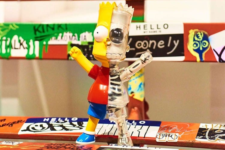 atmos x Secret Base Kembali Berkolaborasi dengan 'The Simpsons' Merilis Figurin "X-RAY Bart"