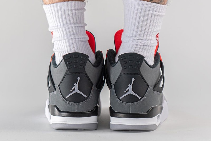 Berikut On-Feet Looks dari Air Jordan 4 “Infrared”