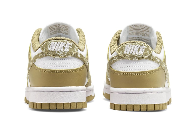 Cek Rilisan SB Dunk Paisley Perdana Nike di 2022, "Orange" dan "Barley"