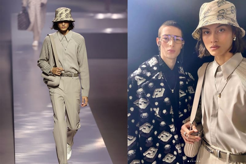 Rizal Rama, Model Asal Indonesia Memulai Debutnya Untuk 'Fendi' FW22 Collection