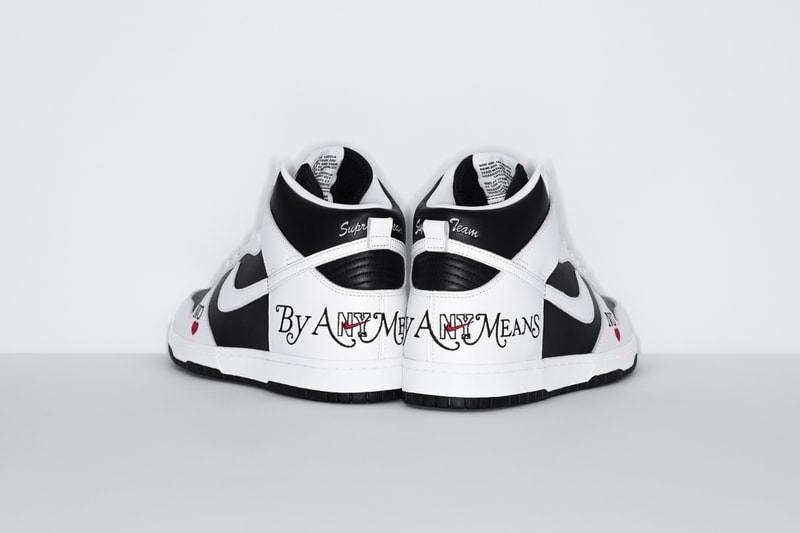 Supreme x Nike SB Dunk High "By Any Means" 2022