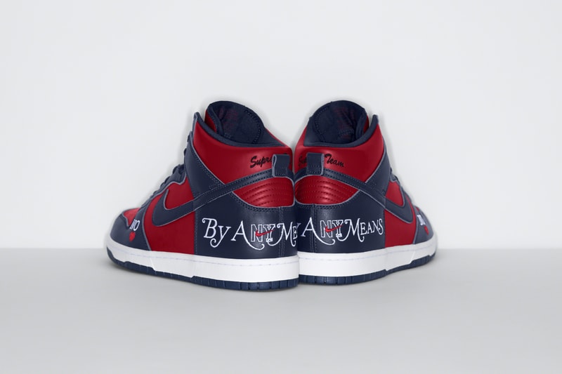 Supreme x Nike SB Dunk High "By Any Means" 2022